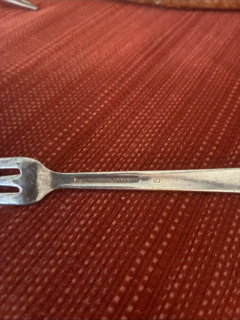 Vintage Hotel Statler cocktail fork (circa 1940’s)